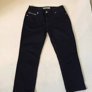Chico’s Platinum Denim Cropped Jeans Size 00